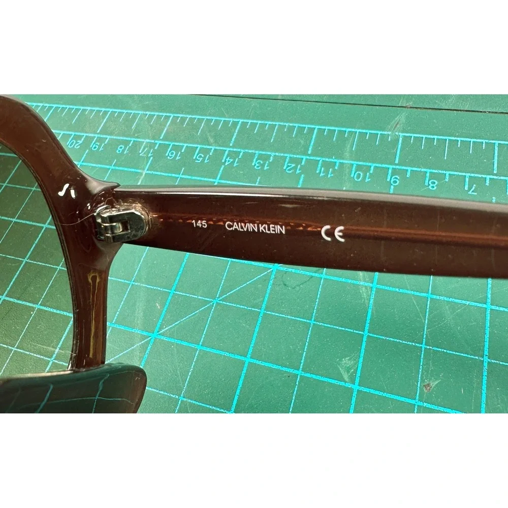 Calvin Klein Sunglasses CK19538S 210 Crystal Brown Brown Gradient Oversized